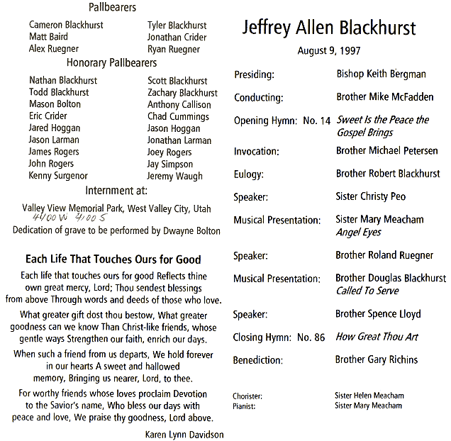 PROGRAM